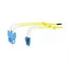Synergy 21 cabo patch de fibra ótica 2 fibras 1,0 m LC-SC 9/125 µm OS2 AD 2 mm bainha flexível de proteção contra dobras - fibra monomodo - 1 m