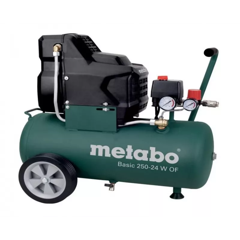 Compressor sem óleo Metabo 230V 24L Basic 250-24 W OF