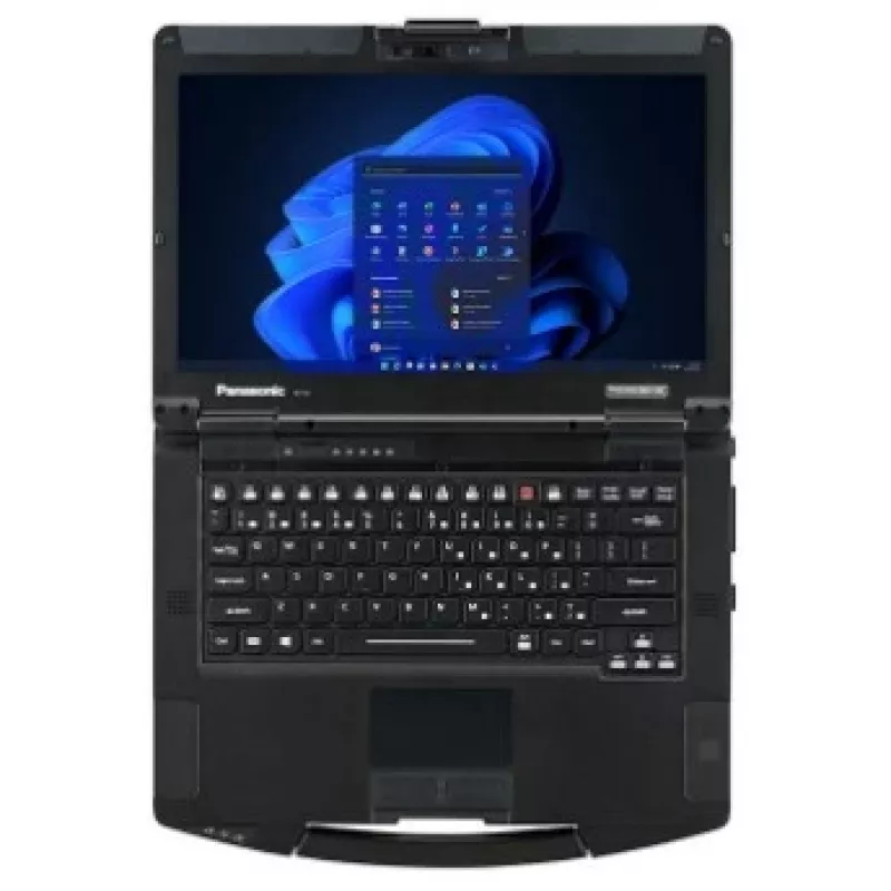 Panasonic TOUGHBOOK FZ-55 MK3 I5-1345U - layout do teclado possivelmente alemão