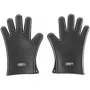 Weber 7017 Luvas de silicone para grelhador pretas