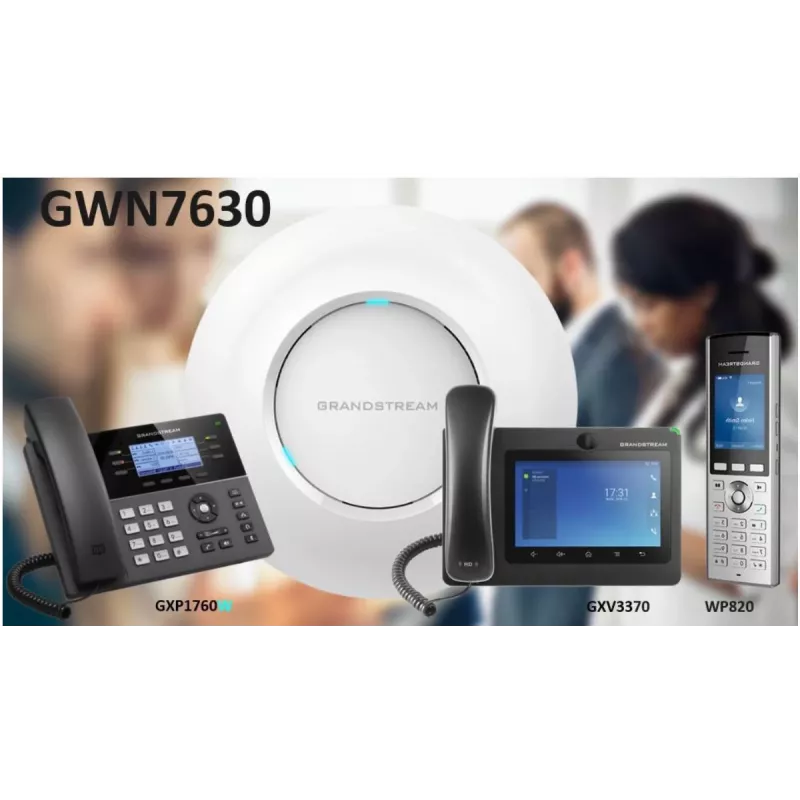 Grandstream Networks GWN7660 ponto de acesso wireless 1770 Mbit/s branco Power over Ethernet (PoE)