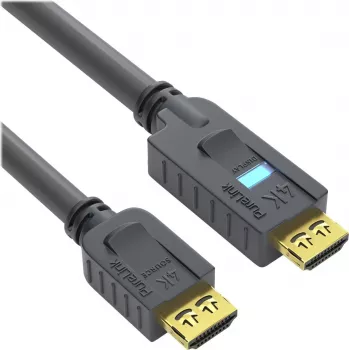 PureLink OneAV PI2010-250 Cabo HDMI com Ethernet ficha HDMI para ficha HDMI 25 m Isolamento triplo Preto