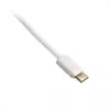 Cabo espiral USB Ducky White Edition DACOC2-WHT1, removível, design espiral branco