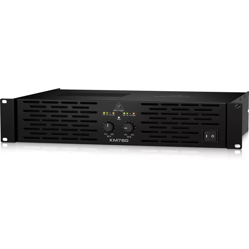 Amplificador de áudio Behringer KM750 2.1 canais preto