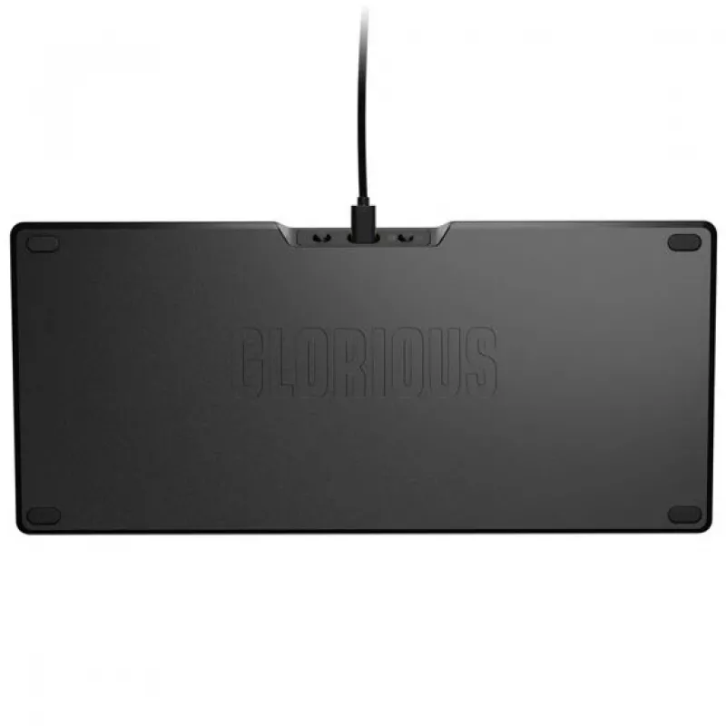 GLORIOUS GMMK 3 Pro – Teclado mecânico 75%, pré-montado, ISO (DE), interruptores Fox, preto