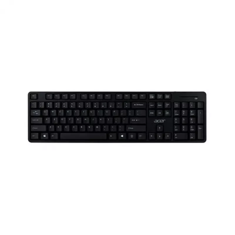Conjunto de teclado e rato sem fios Acer Combo 100 — RF Wireless, Full-Size QWERTZ alemão, preto