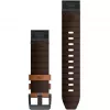 Pulseira Garmin QuickFit 22 couro castanho