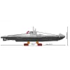 Conjunto de construção Cobi Submarino U-52 – conjunto de modelo de 474 peças