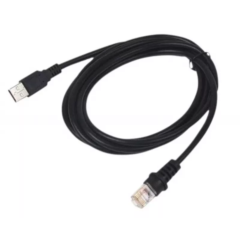 Cabo USB Datalogic 90A052187 Type-A Power Over Terminal, entrançado, 5 m de comprimento