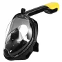 Máscara de snorkel Free Breath M2068G L/XL – máscara de snorkel de visão total, tamanho L/XL, preto