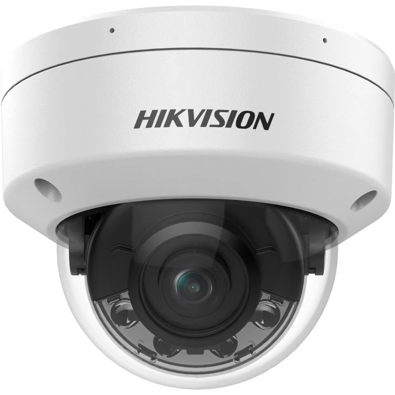 Câmara de rede mini dome fixa Hikvision DS-2CD2187G2H-LISU(2.8mm)(eF) 8 MP Smart Hybrid Light com ColorVu