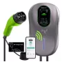 Estação de carregamento EV QOLTEC 52430 22 kW Wi-Fi RFID trifásico, 32 A, Type 2, IP54