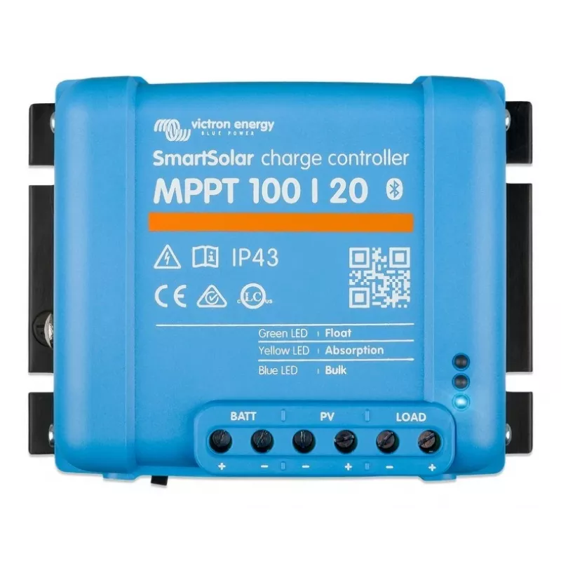 Controlador de carga solar Victron SmartSolar MPPT 100/20 48V 20A