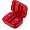 Microfone sem fios Rode Wireless Micro — transmissor e recetor compactos com clipe, vermelho