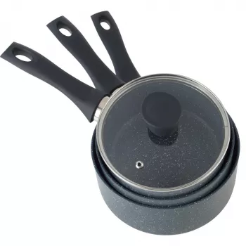 Conjunto de panelas Russell Hobbs RH02818EU7, conjunto de 5 peças de cozinha em pedra