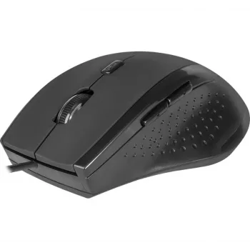Rato com fios DEFENDER ACCURA MM-362 preto ÓTICO 1600DPI 6P 52362