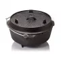 Tabuleiro de forno Petromax FT12 redondo ferro fundido forno, adequado para pão e carne, 15 kg