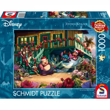 Puzzle Schmidt Spiele 58049 — 1000 peças, desenhos animados Lilo & Stitch