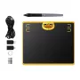 Mesa digitalizadora com caneta HUION HS64 Special Edition preto amarelo