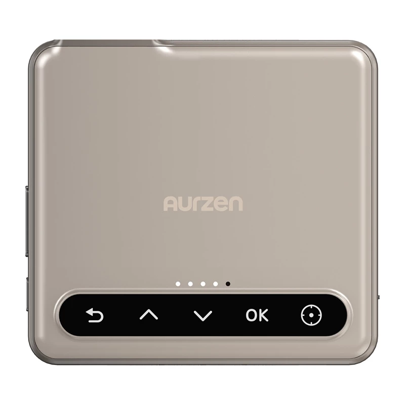 Projetor Aurzen AURZEN Zip (dourado) modelo AU-PJ-ZP001M-USGD0