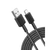 Cabo Anker Innovations 322 USB-A para USB-C nylon 1,8M preto - Cabo - Digital/Dados