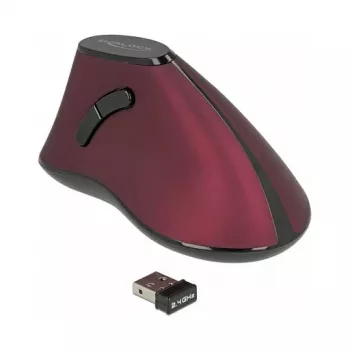Rato DeLOCK 12528 RF Wireless ótico 1000 DPI