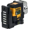 Nível laser multifunções com bateria DeWalt DCLE14301GB 3×180° linha cruzada, 18V, linhas verdes, Powerstack Li-Ion integrado