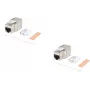 ShiverPeaks Keystone Jack Cat 8.1 metálico BS08-45003-2, módulo RJ45 blindado para Ethernet de alta velocidade