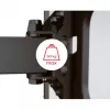 Universal One For All SOLID WM 4211 – conjunto de montagem (suporte de parede) – ecrã plano – para ecrã plano – tamanho do ecrã: 48,3–106,7 cm (19–42) (WM4211)