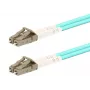 Cabo de fibra ótica LOGON AL5LCLC07I/3I 7 m OM3 LC–LC aqua duplex integral