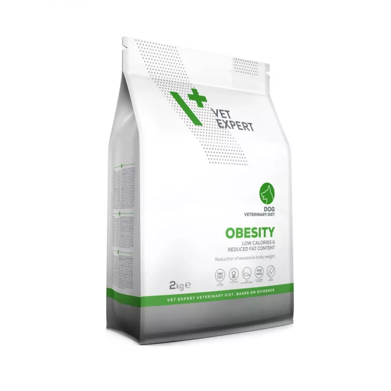 VETEXPERT Veterinary Diet Obesity Dog ração seca para cães, 2 kg