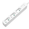 Extensão elétrica LogiLink LPS229 1,5 m 3 tomadas AC interior branco