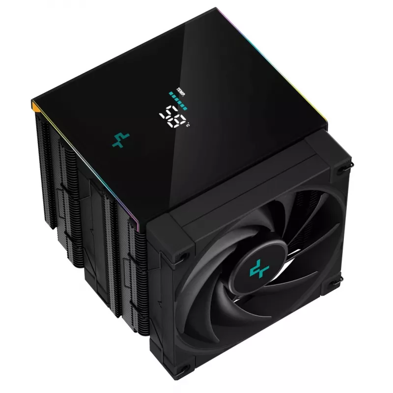 Arrefecedor de processador a ar DeepCool AK620 DIGITAL 12 cm preto 1 unid.