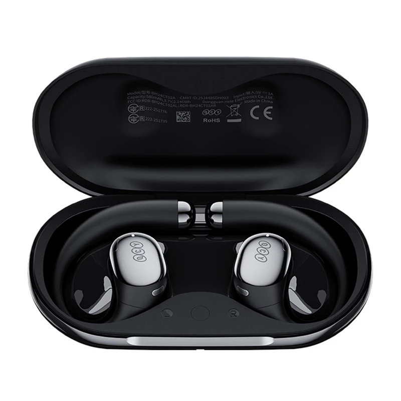 QCY Crossky R70 auriculares OWS, LDAC, IPX5, pretos