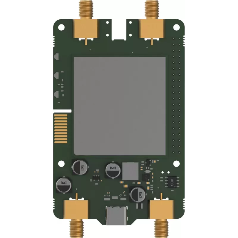 Módulo de rede TELTONIKA Calyx 5G EBD050 para Raspberry Pi 5, entrada 5 V, 56 × 100,8 × 23,1 mm