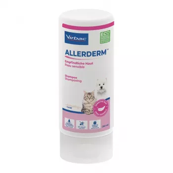 Champô VIRBAC AllerDerm para pele sensível de cães e gatos 250 ml