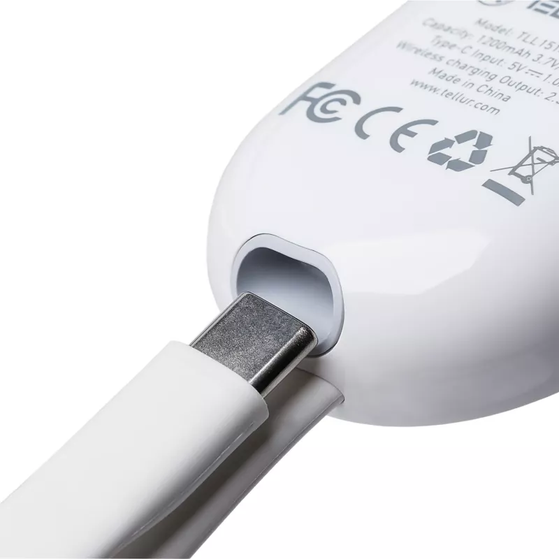 Carregador powerbank sem fios Tellur TLL151441 1200 mAh para Apple Watch – carregador sem fios portátil