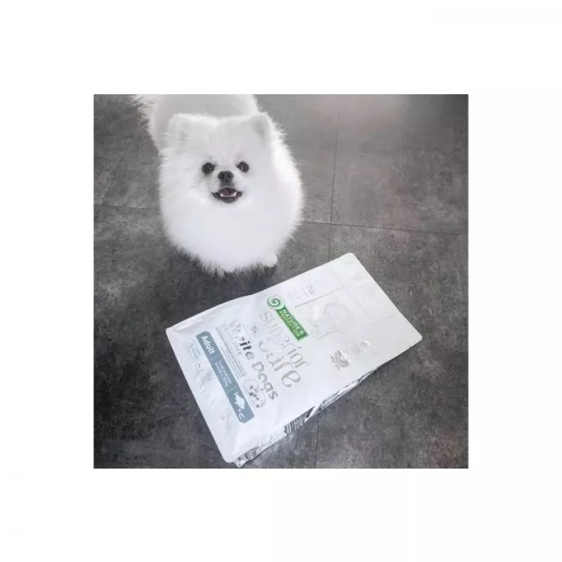 NATURE'S PROTECTION White Dogs GF White Fish Adult Small ração seca para cães 4 kg