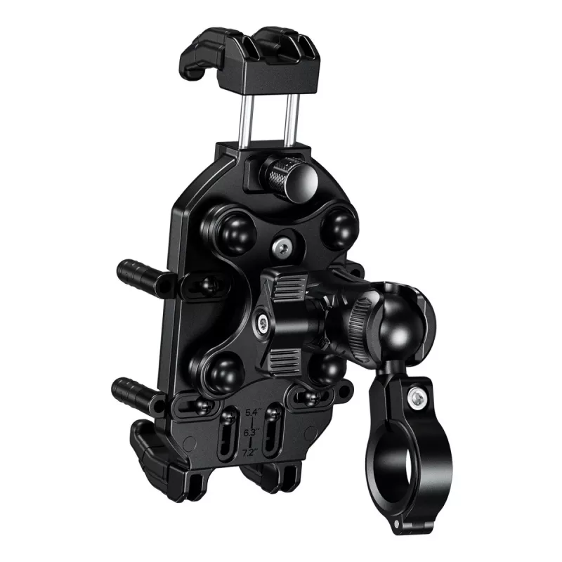 Suporte passivo UleFone Armor Mount Pro para telemóveis — suporte, para bicicleta e trotinete, preto