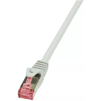 Logilink PrimeLine - Cabo de rede - RJ-45 (M) - RJ-45 (M) - 1 m - SFTP, PiMF - CAT 6 - prensado, liso, sem halogéneos - cinzento (CQ2032S)