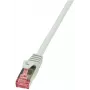 Logilink PrimeLine - Cabo de rede - RJ-45 (M) - RJ-45 (M) - 1 m - SFTP, PiMF - CAT 6 - prensado, liso, sem halogéneos - cinzento (CQ2032S)
