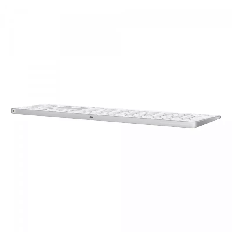 Teclado Apple Magic universal USB + Bluetooth QWERTY US English branco MXK73LB/A