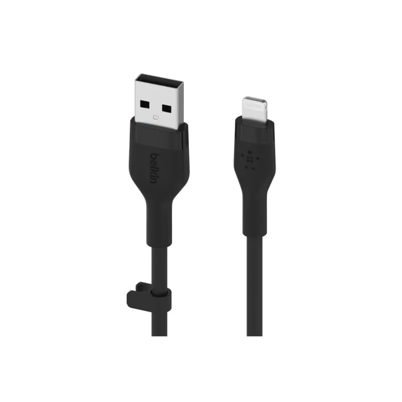Belkin BOOST CHARGE Flex cabo USB-A para Lightning CAA008BT1MBK, 1 m, preto