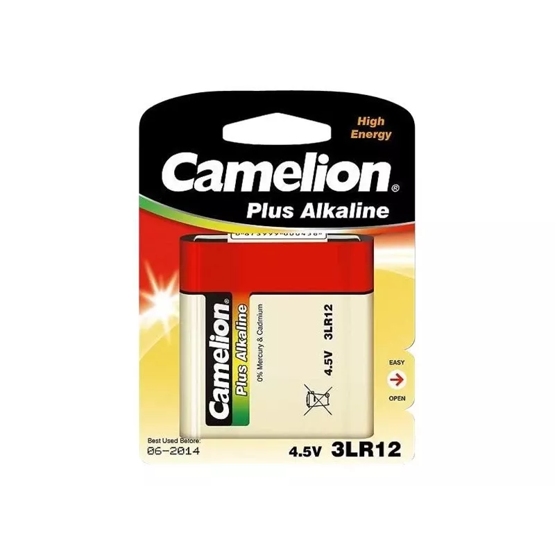 Camelion | 4,5V/3LR12 | Plus Alkaline | 1 unid. (embalagem danificada)