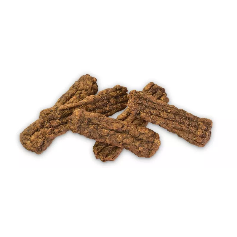 Petiscos para cães Brit Jerky Snack borrego 80 g — sem açúcar, cães adultos, saco