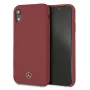 Mercedes-Benz capa rígida de silicone para Apple iPhone XR vermelho MEHCI61SILRE