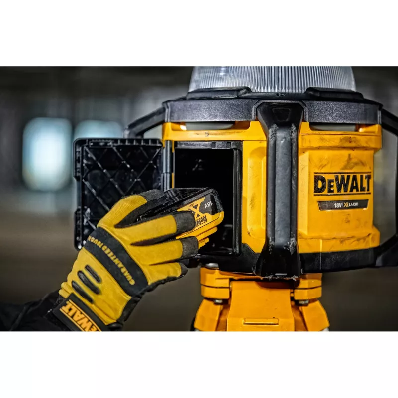 Holofote de obra a bateria DeWalt