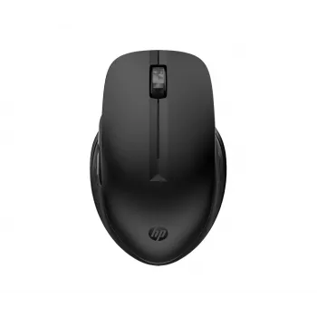 HP 435 Rato sem fios multi-dispositivo, ambidestro, RF Wireless + Bluetooth, 4000 DPI, preto