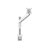 Braço para monitor Vogel's MOMO 4136 Wall branco — regulável em altura, montagem na parede, para um ecrã