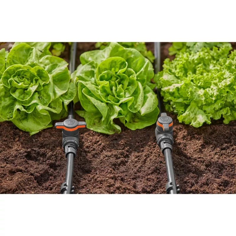 Válvula de corte Gardena 13207-20 adequada para sistema de rega gota a gota